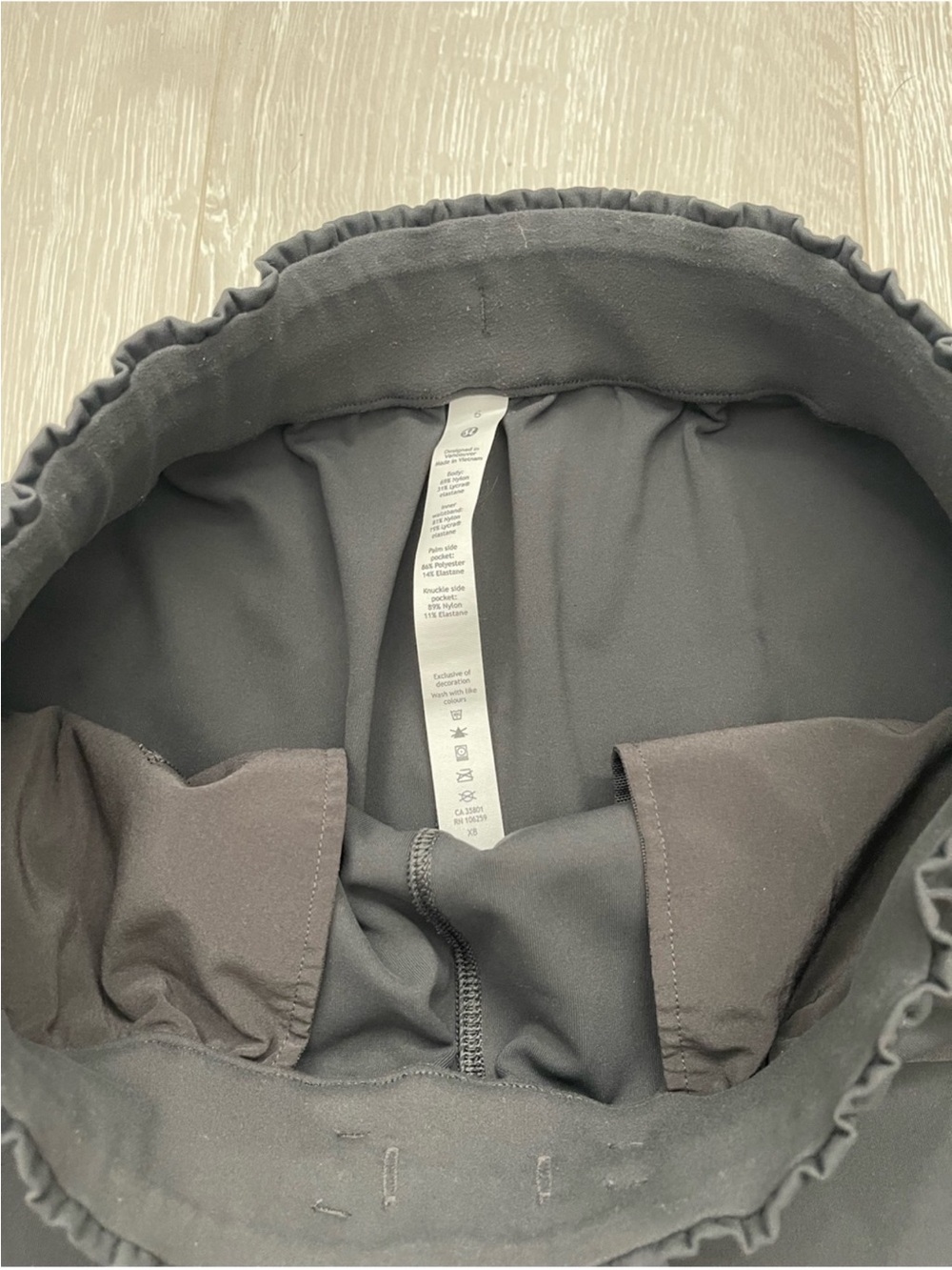 Lululemon Keep Moving Pant 7/8 High-Rise Graphite Grey size 6 - Picture 10 of 15